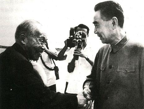 Zhou Enlai and Li Tsung Ren