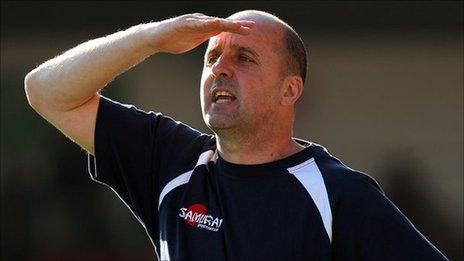 Accrington Stanley manager Paul Cook