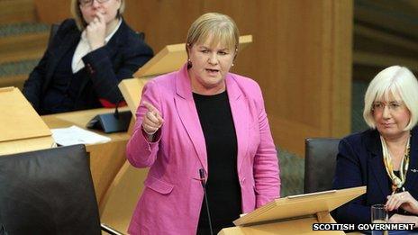 Labour's Johann Lamont suggested that Mr Salmond's heart was not truly in the project