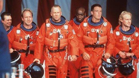 Still from Armageddon