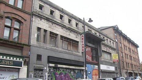 North Street Arcade (Donegall St entrance)