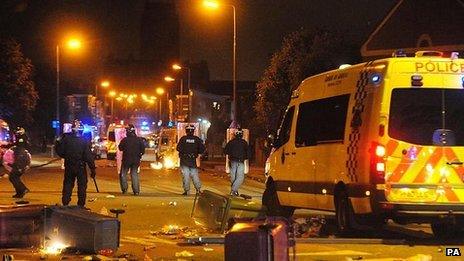 Liverpool riots 2011