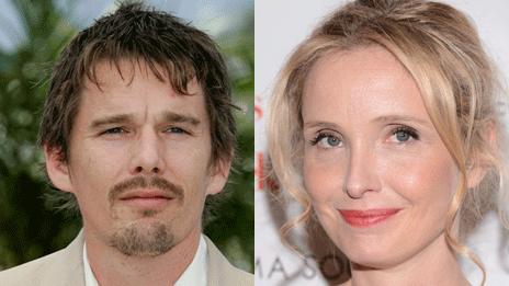 Ethan Hawke and Julie Delpy