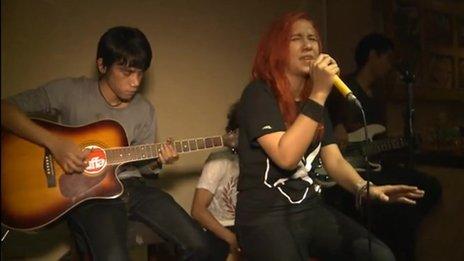 Indonesian indie band Tuffa