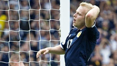 Scotland forward Steven Naismith