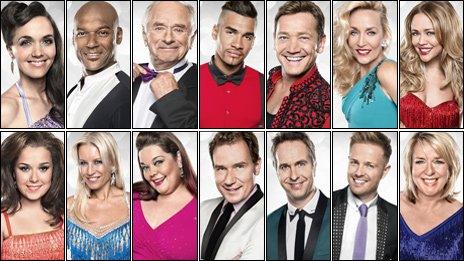 Strictly Come Dancing's 2012 contestants