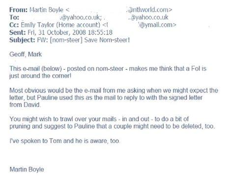 Martin Boyle email