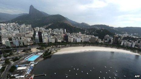 Aerial view of Rio de Janeiro