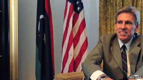 US Ambassador to Libya J Christopher Stevens in June 2012