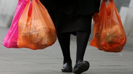 Sainsbury shopper