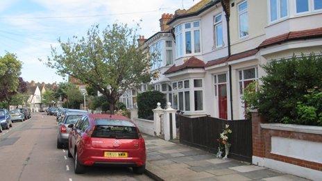 Mortlake street where body was found