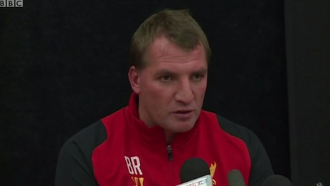 Liverpool boss Brendan Rodgers