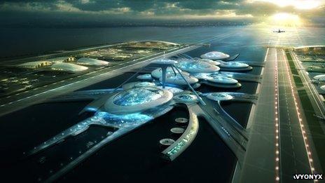 Gensler design for estuary airport