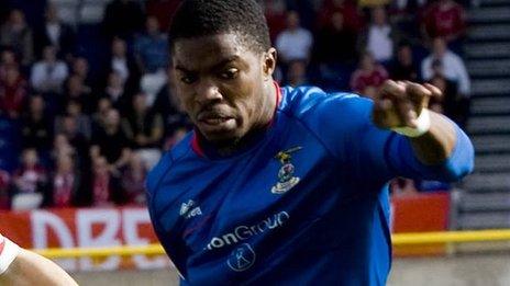 Inverness Caley Thistle's Andre Blackman