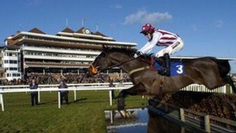 Tony McCoy at Newbury racecourse