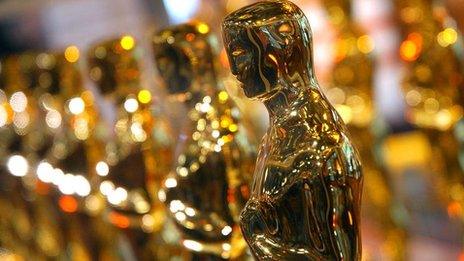 Oscar statuettes