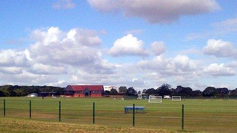 Colchester United's training centre in Tiptree