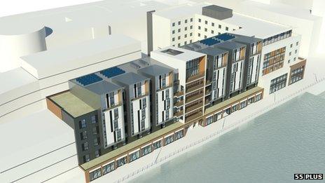 Plan for Waterside Centre