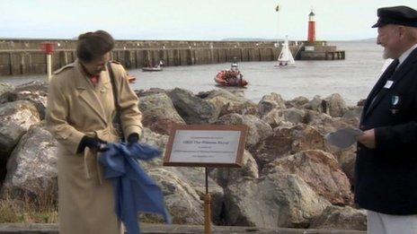 Princess Royal visit to Watchet