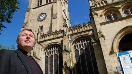 The Very Reverend Jonathan Greener, dean of Wakefield