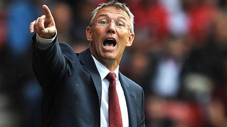 Southampton boss Nigel Adkins