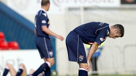 Ross County's 40-game unbeaten league run came to end in Dingwall