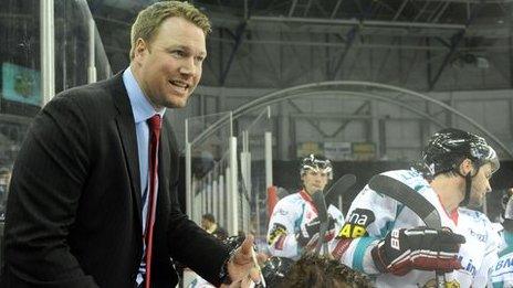 Belfast Giants coach Doug Christiansen