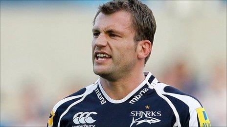 Sale Sharks winger Mark Cueto