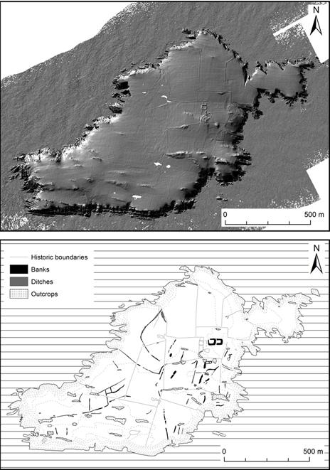 Laser survey images of Skokholm - courtesy Environment Agency