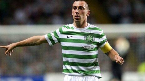 Celtic captain Scott Brown