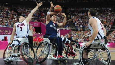 Olympic wheelchair basketball