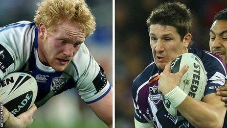 James Graham and Gareth Widdop