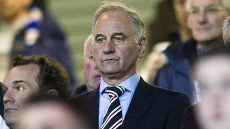 Rangers chief executive Charles Green