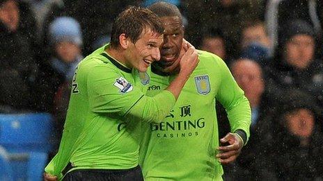 Marc Albrighton (left) and Charles N'Zogbia