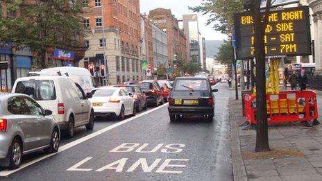 Bus lane