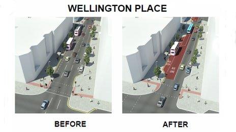 Wellington Place artists impression