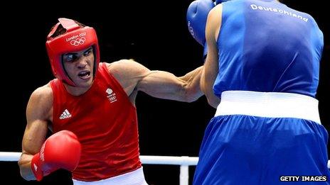 Anthony Ogogo and Stefan Hartel