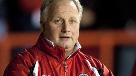 Bury manager Kevin Blackwell