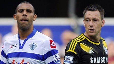 Anton Ferdinand (left) and John Terry