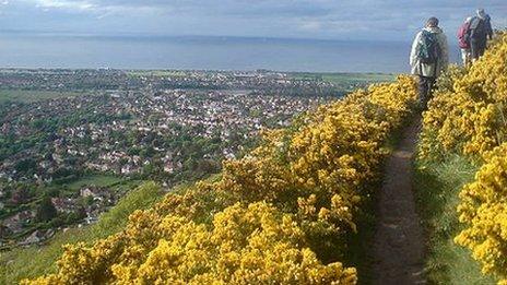 Prestatyn Hillside is the northern most part of the Clwydian Range