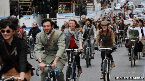 Glasgow Harris Tweed Ride