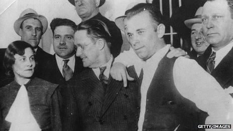 John Dillinger and friends