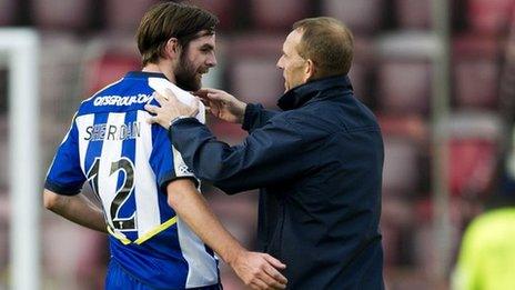 Cillian Sheridan and Kenny Shiels