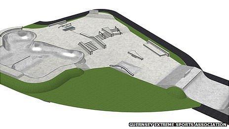 Guernsey skate park plans