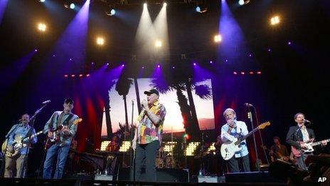 Beach Boys in concert in 2012