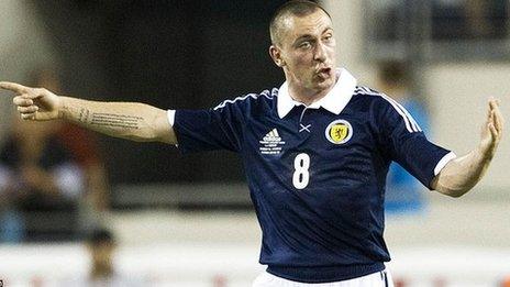 Scott Brown has been capped 28 times by Scotland