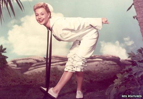 Mitzi Gaynor in the film South Pacific