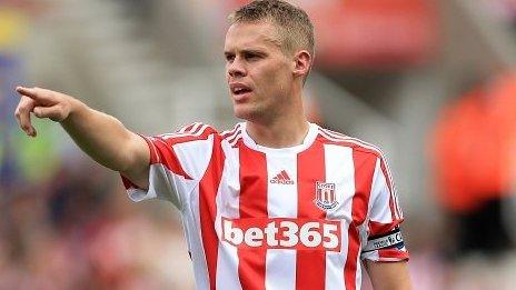 Stoke City's Ryan Shawcross