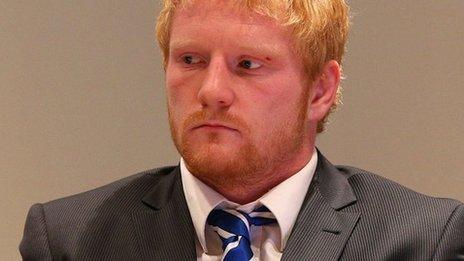 James Graham attends the NRL hearing