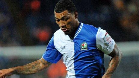 Blackburn Rovers striker Colin Kazim-Richards